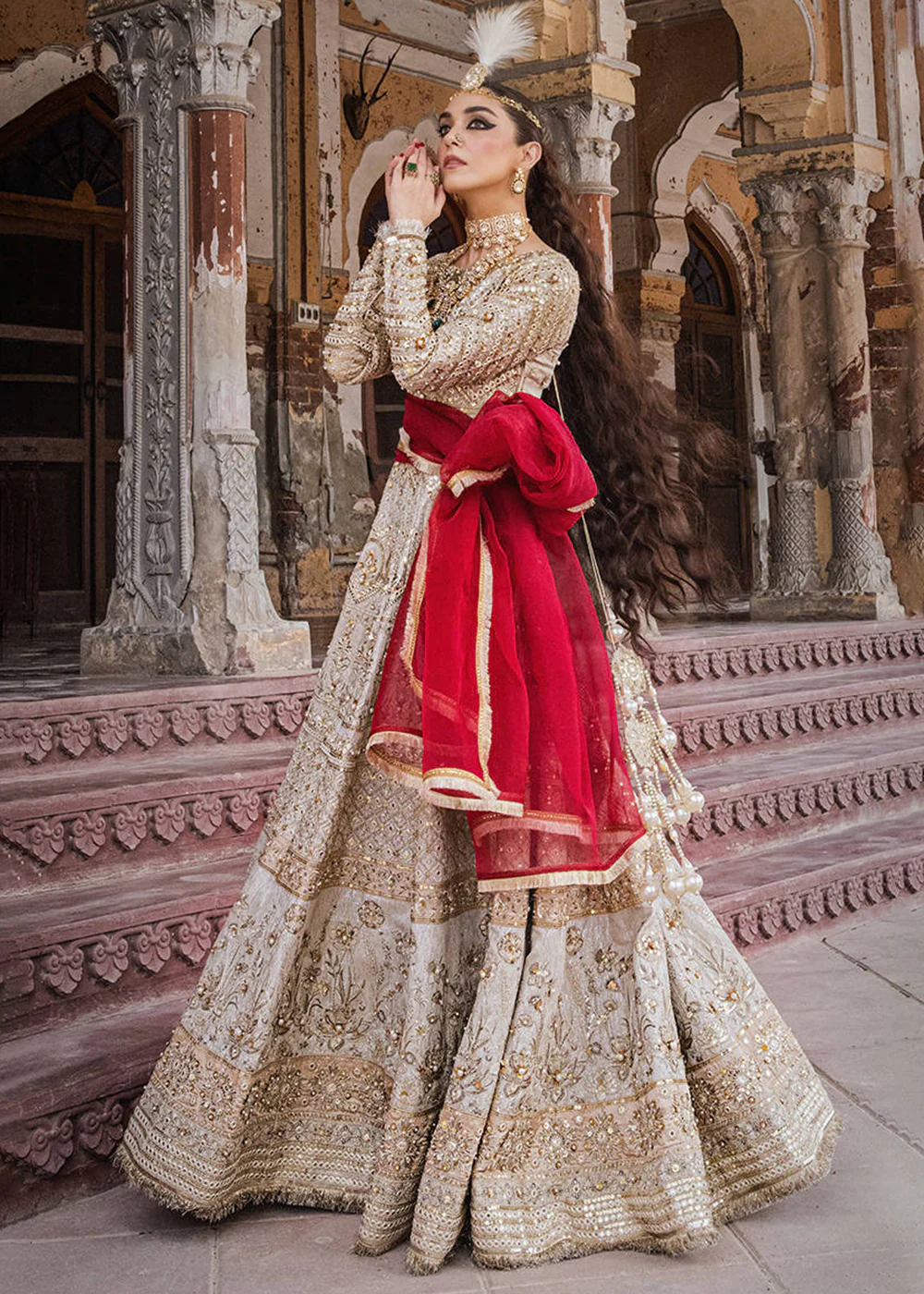 Talpur Dynasty '23 - Unstitched Festive Vol. IV by MNR - MOTI - Image 8