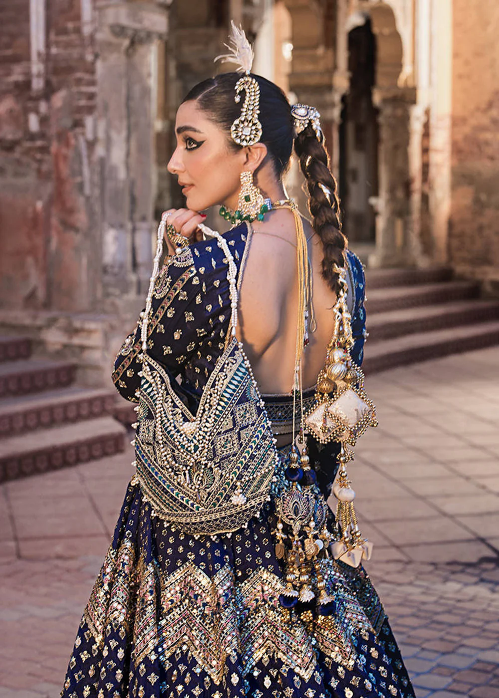 Talpur Dynasty '23 - Unstitched Festive Vol. IV by MNR - SHAHTAJ - Image 8