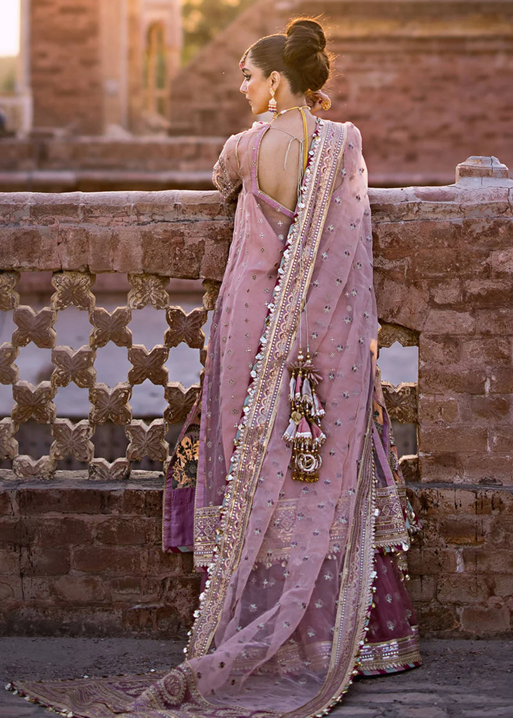 Talpur Dynasty '23 - Unstitched Festive Vol. IV by MNR - AARZOO - Image 3