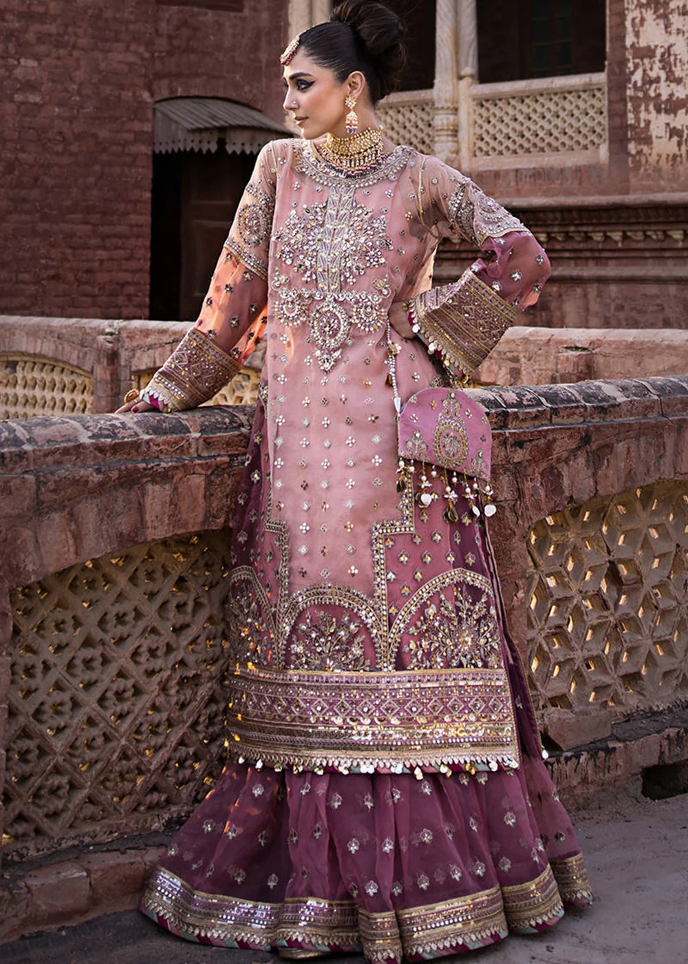 Talpur Dynasty '23 - Unstitched Festive Vol. IV by MNR - AARZOO - Image 6