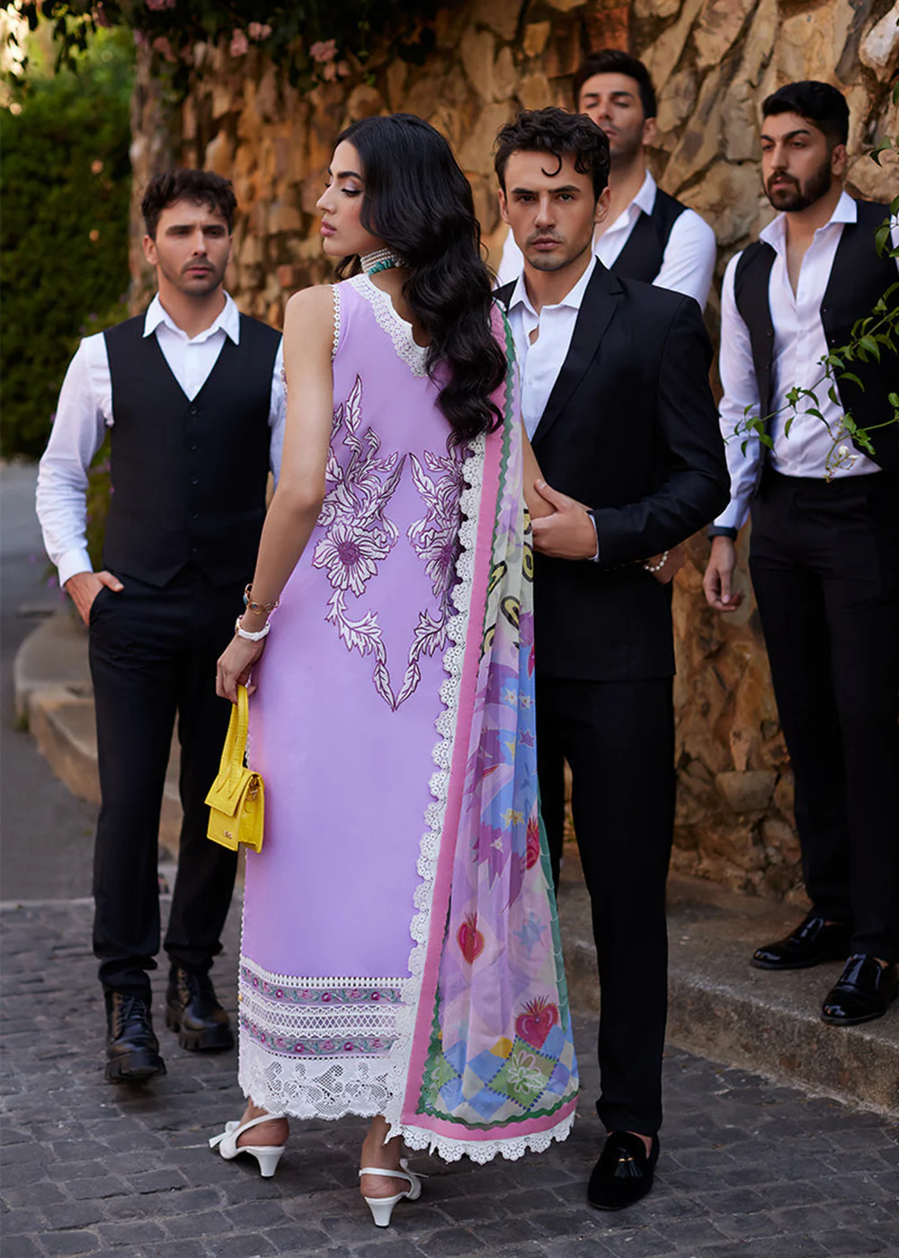 Te Amo Luxury Lawn '24 by Mushq | AMALFI ALURE - Image 3