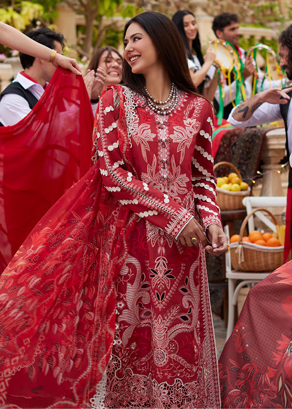 Te Amo Luxury Lawn '24 by Mushq | AMORE AFFAIR - Image 10