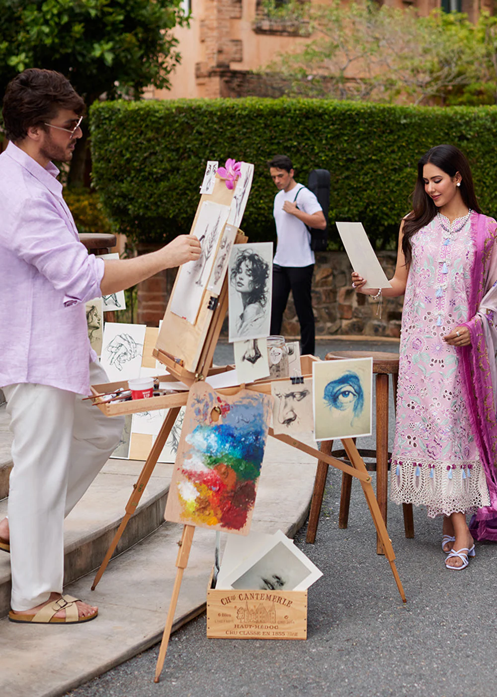 Te Amo Luxury Lawn '24 by Mushq | FLORENCE FINESSE - Image 5