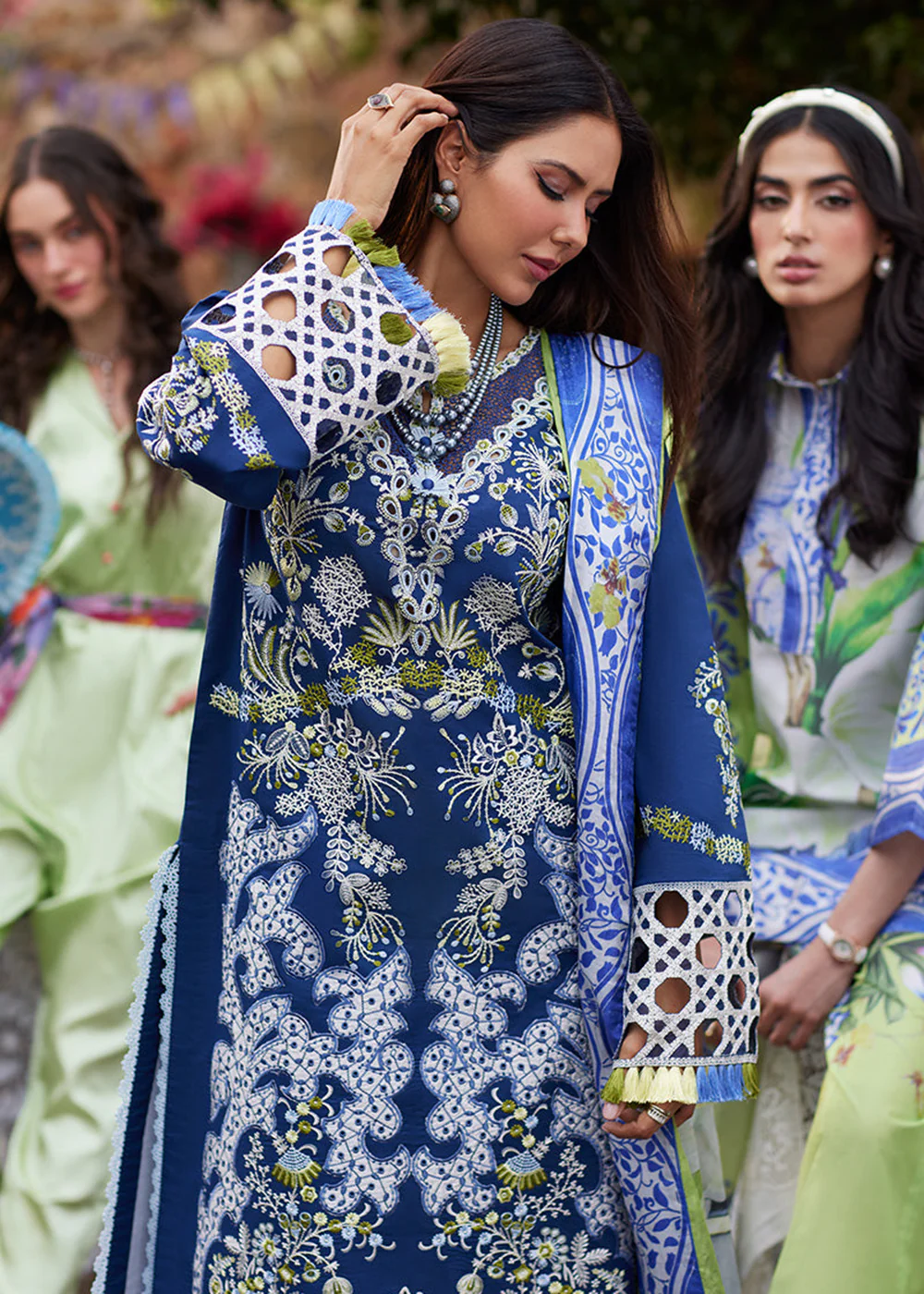 Te Amo Luxury Lawn '24 by Mushq | MODENA MAGIC - Image 10