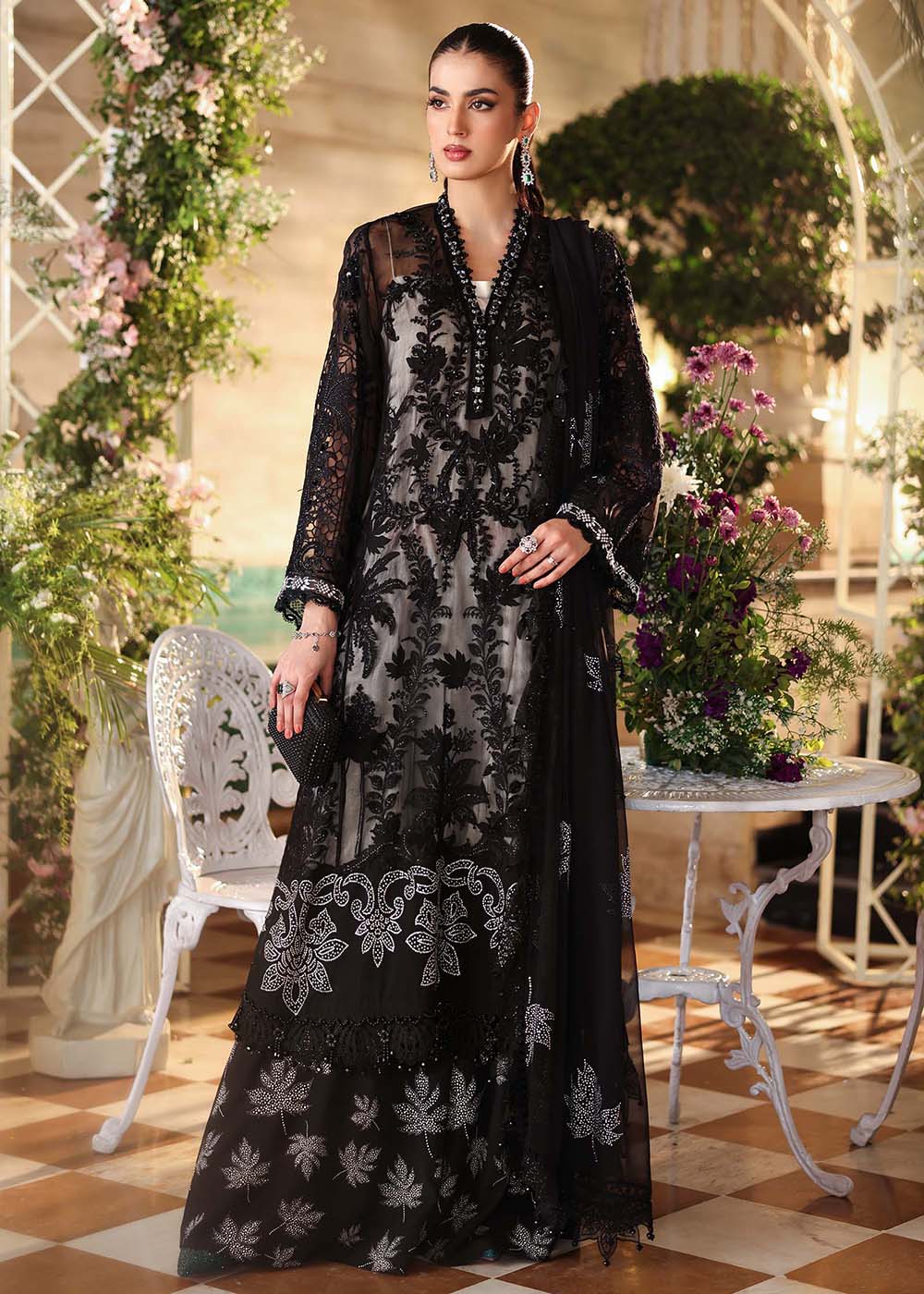 Tea Affair Chiffon Formals '26 by Maria B | MPC-26-101
