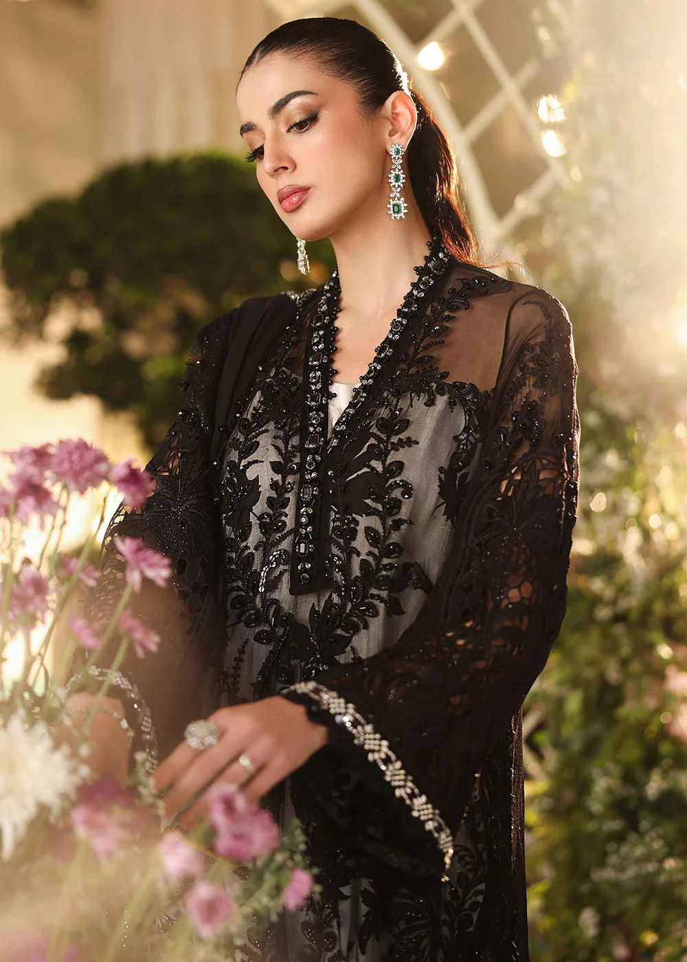 Tea Affair Chiffon Formals '26 by Maria B | MPC-26-101 - Image 5