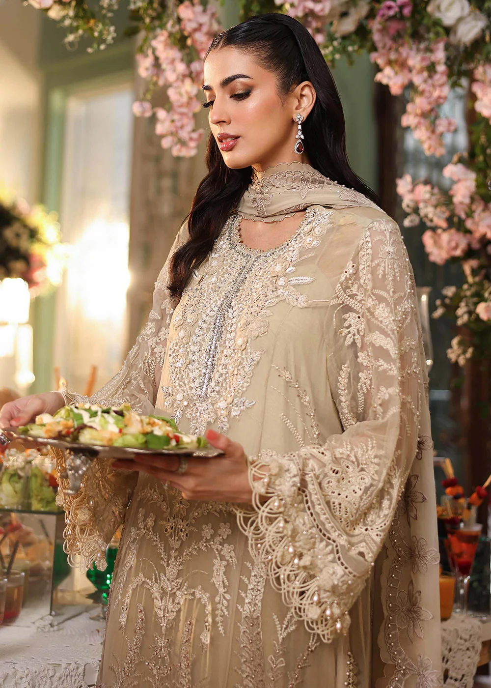 Tea Affair Chiffon Formals '26 by Maria B | MPC-26-103 - Image 6