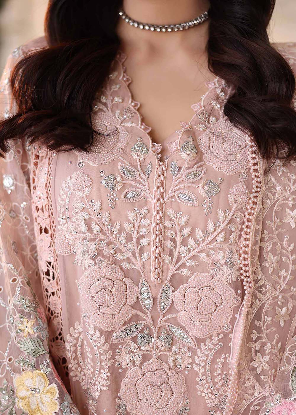 Tea Affair Chiffon Formals '26 by Maria B | MPC-26-104 - Image 8