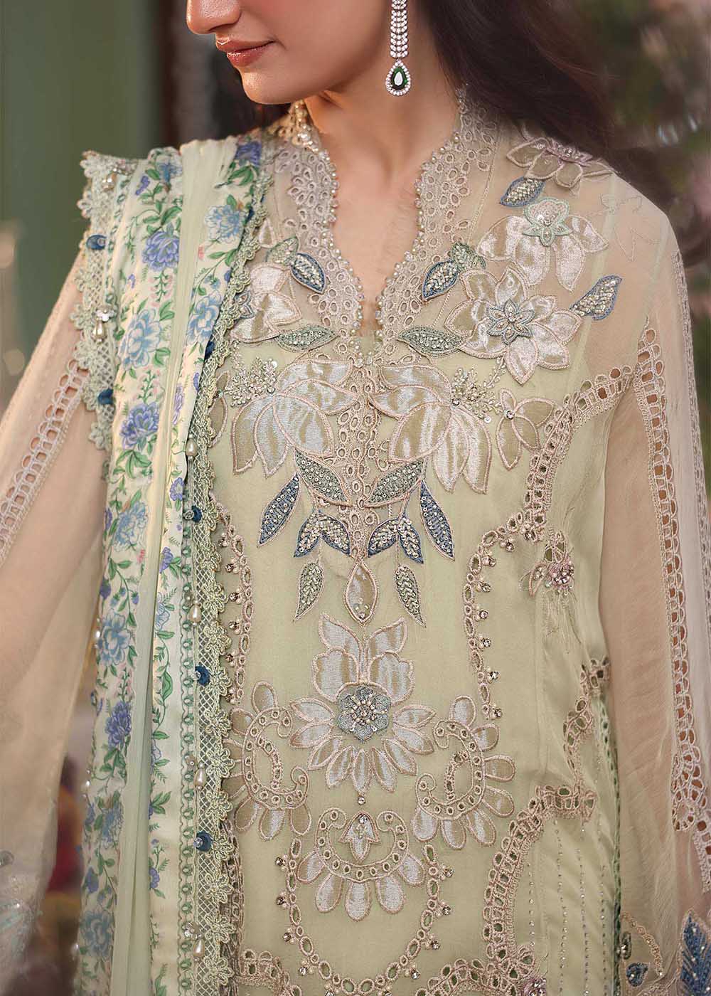 Tea Affair Chiffon Formals '26 by Maria B | MPC-26-105 - Image 2