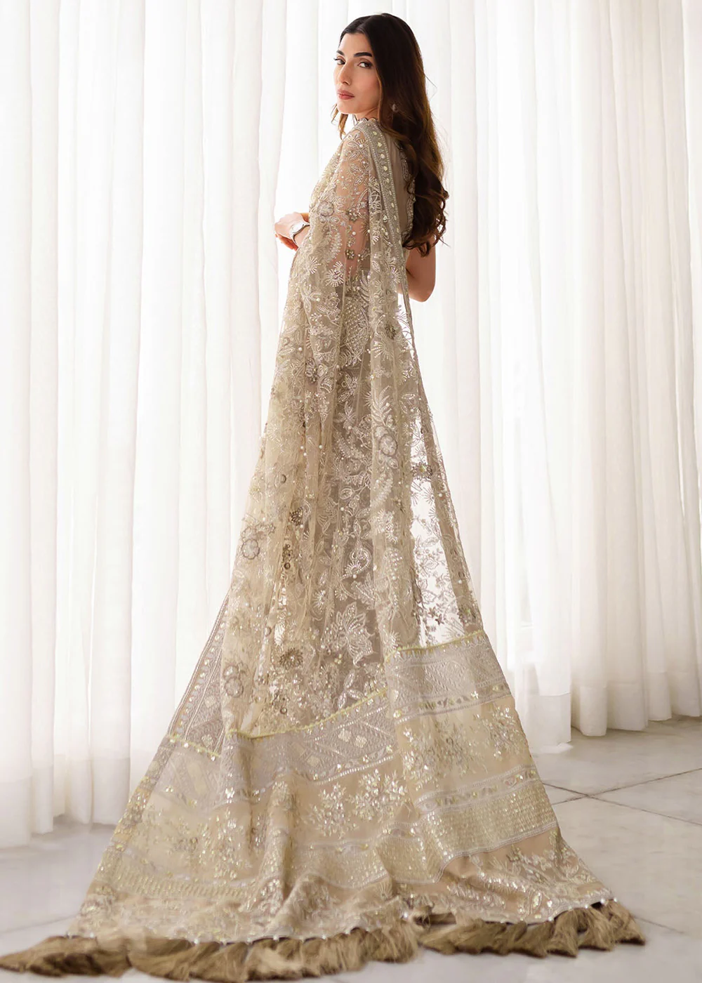 The Secret Garden Luxury Unstitched Formals '24 by Nureh | CLARA - Image 3