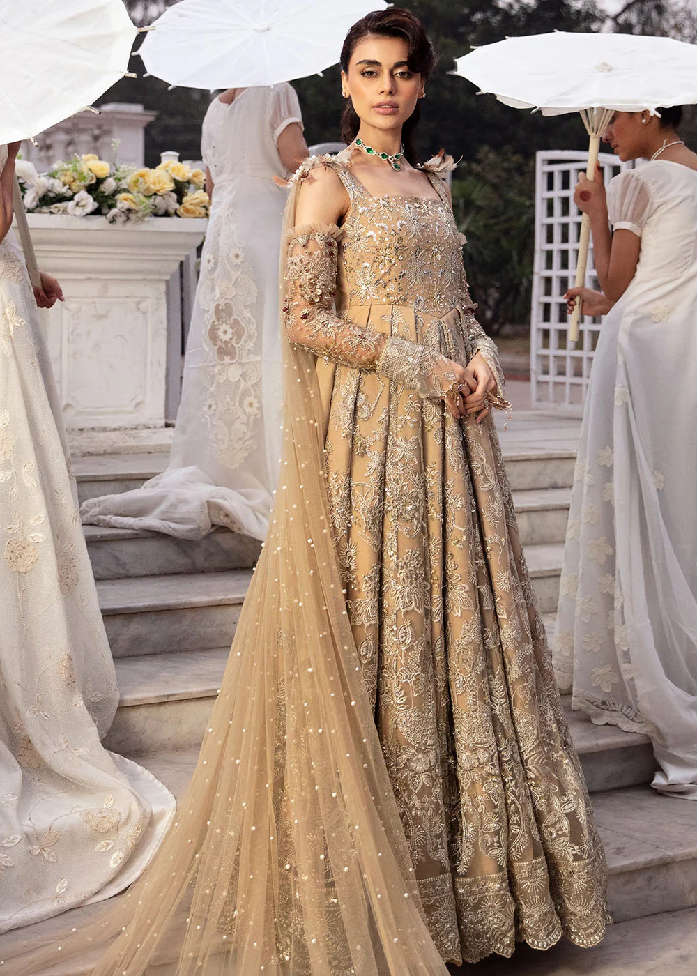 The Secret Garden Luxury Unstitched Formals '24 by Nureh | CLARA - Image 4