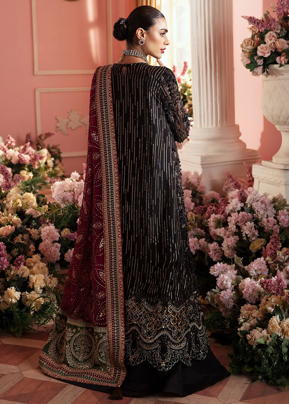 The Secret Garden Luxury Unstitched Formals '24 by Nureh | STELLA - Image 3
