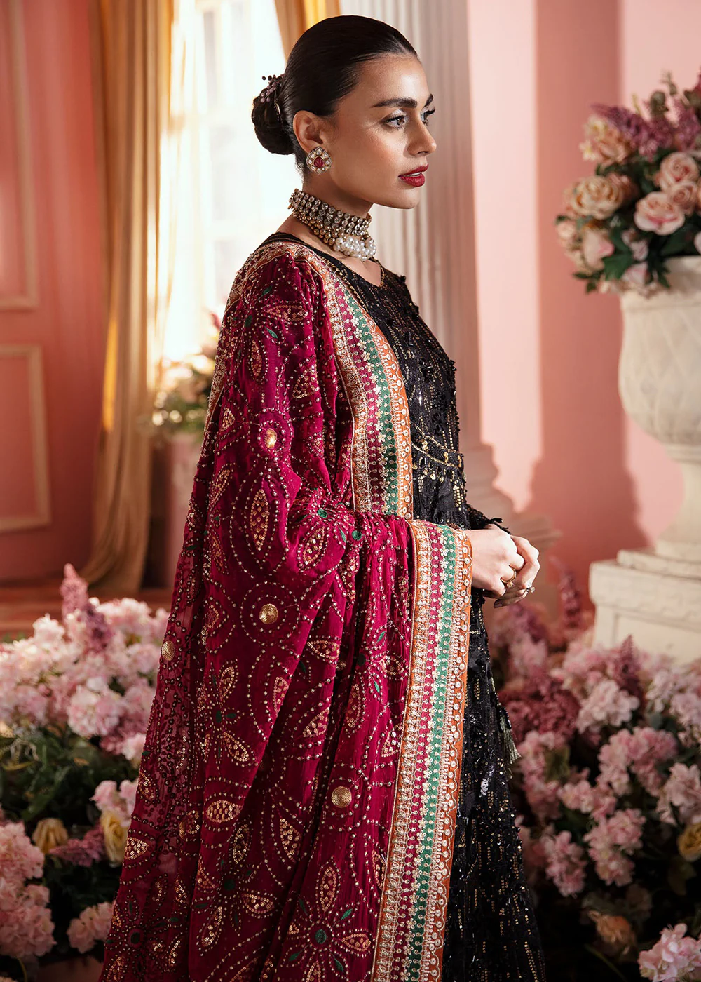 The Secret Garden Luxury Unstitched Formals '24 by Nureh | STELLA - Image 5