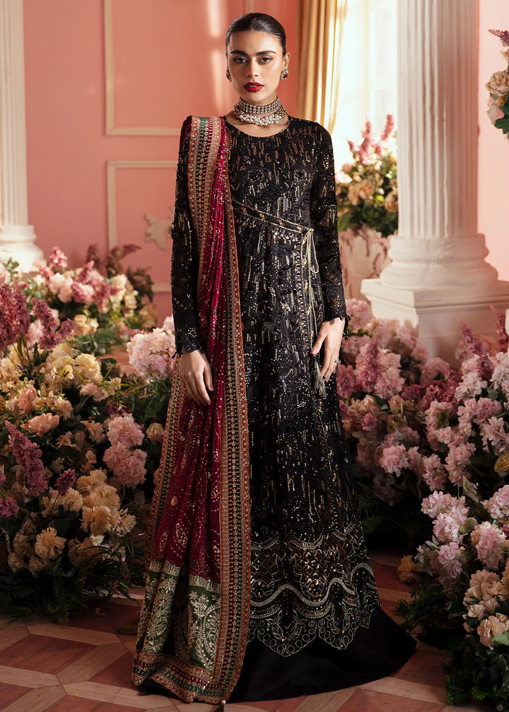 The Secret Garden Luxury Unstitched Formals '24 by Nureh | STELLA - Image 7