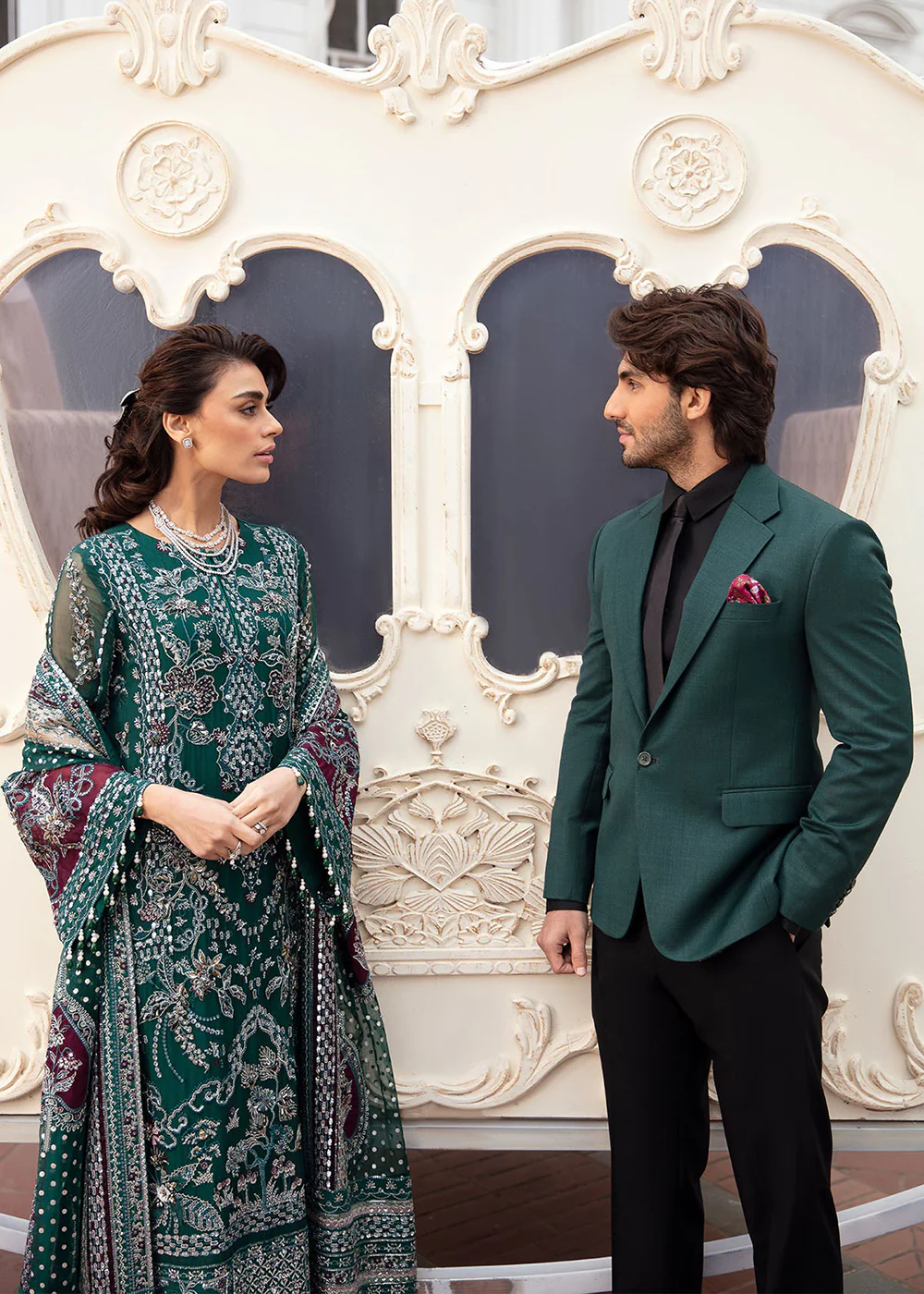 The Secret Garden Luxury Unstitched Formals '24 by Nureh | VICTORIA - Image 8
