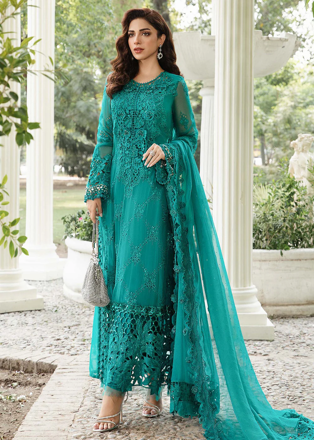 Unstitched Chiffon Formals '24 by Maria B | MPC-24-105 - Image 6