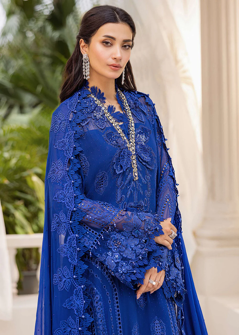 Unstitched Chiffons '25 by Maria B | MPC-25-103 - Image 6