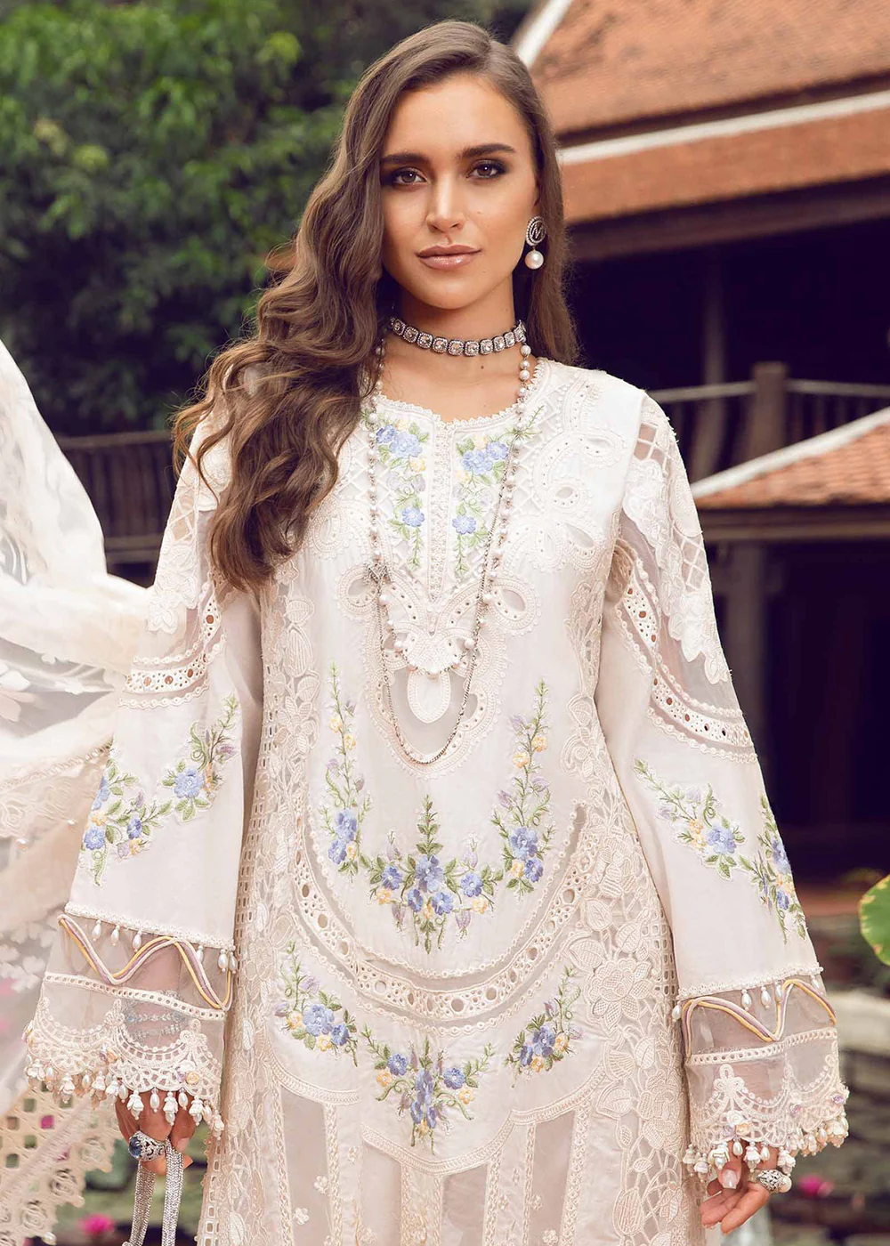 Unstitched Luxury Lawn Eid 2 Edition '24 by Maria B | EL-24-04 - Image 5