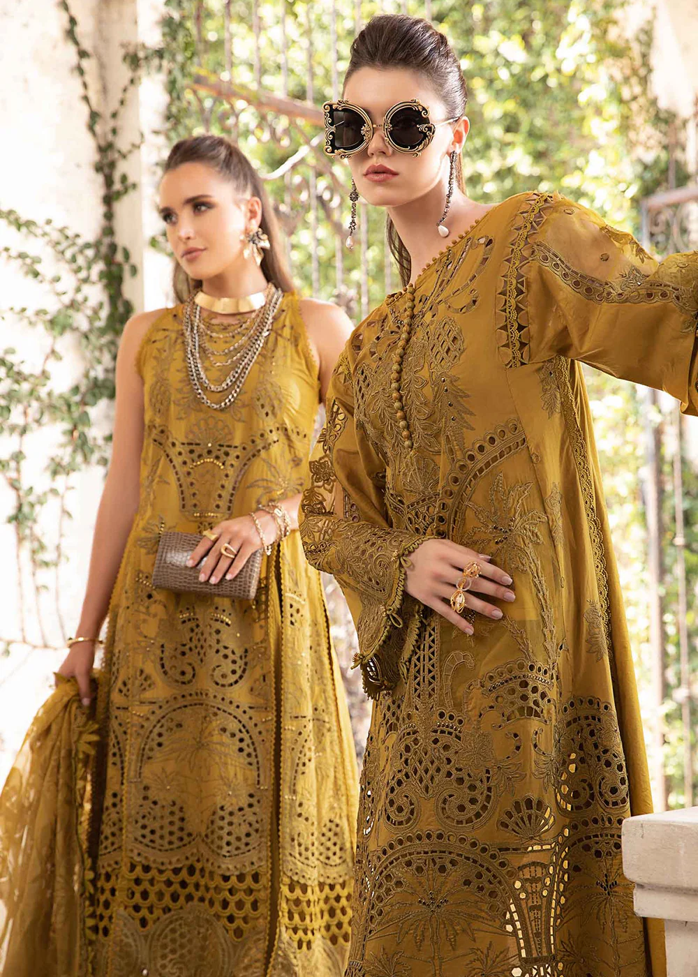 Unstitched Luxury Lawn Eid 2 Edition '24 by Maria B | EL-24-08 - Image 7