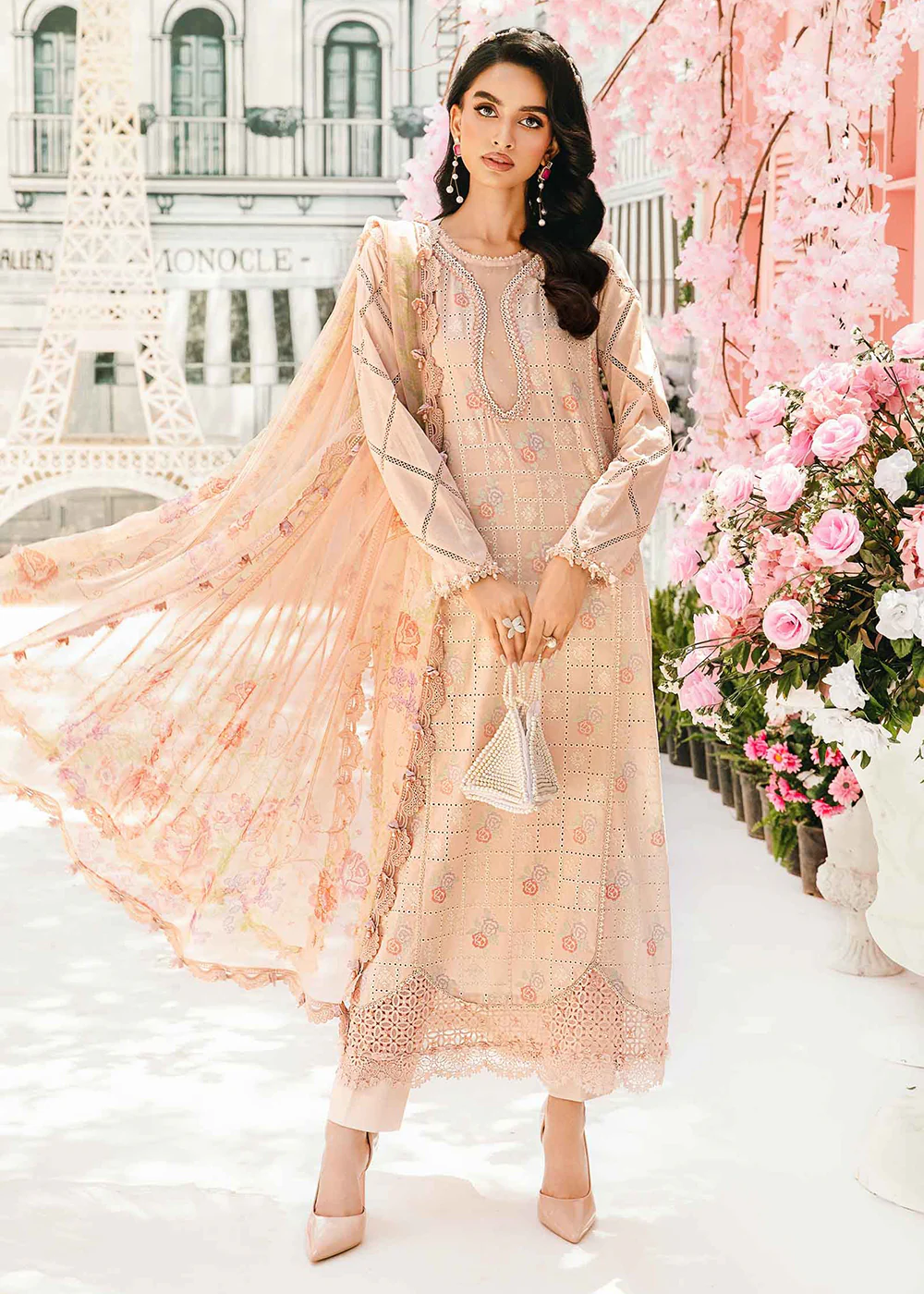 Unstitched M Prints Summer Edit '25 by Maria B | MPT-2601-A