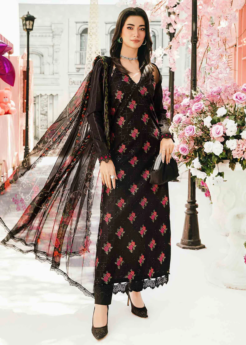 Unstitched M Prints Summer Edit '25 by Maria B | MPT-2601-B
