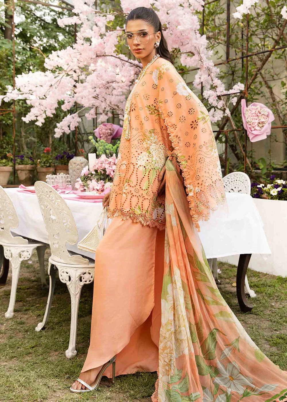 Unstitched M Prints Summer Edit '25 by Maria B | MPT-2602-A - Image 4