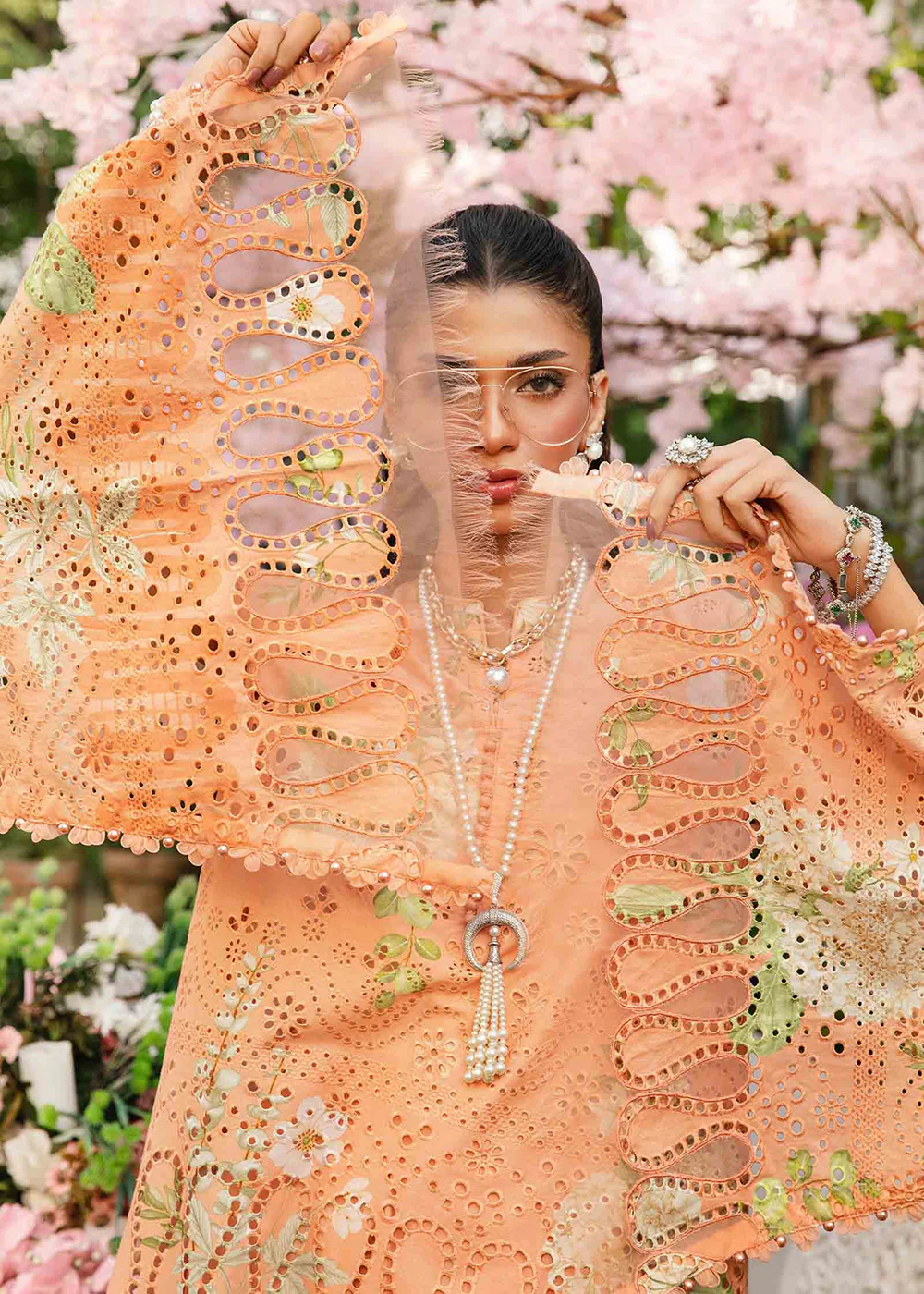 Unstitched M Prints Summer Edit '25 by Maria B | MPT-2602-A - Image 7