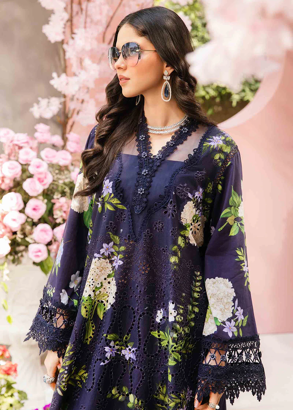Unstitched M Prints Summer Edit '25 by Maria B | MPT-2602-B - Image 5