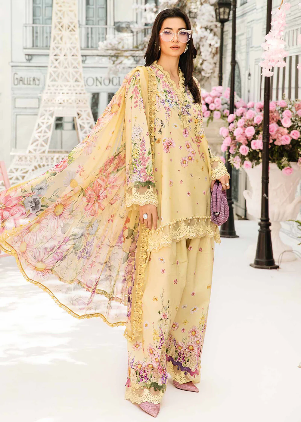 Unstitched M Prints Summer Edit '25 by Maria B | MPT-2603-A