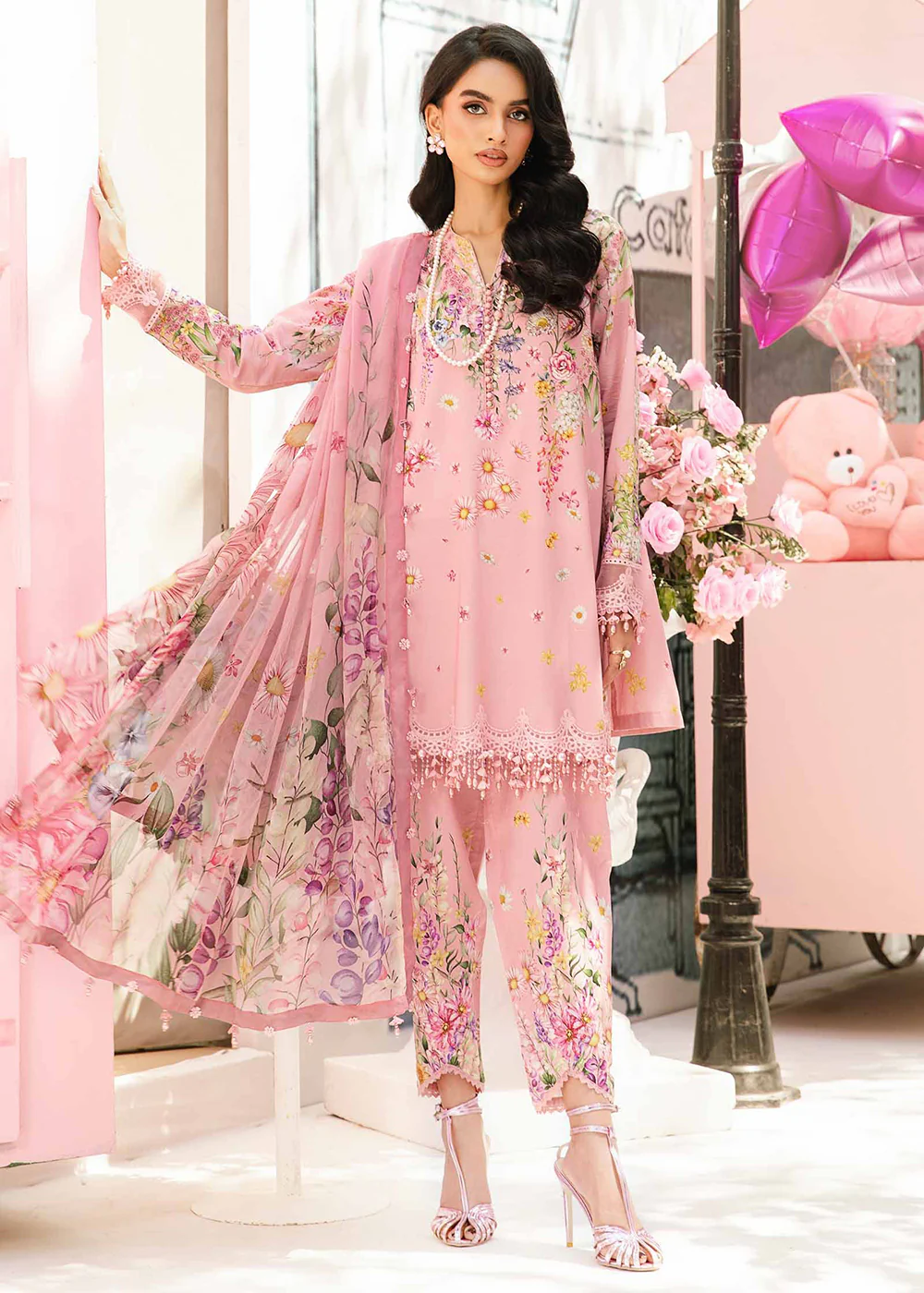 Unstitched M Prints Summer Edit '25 by Maria B | MPT-2603-B