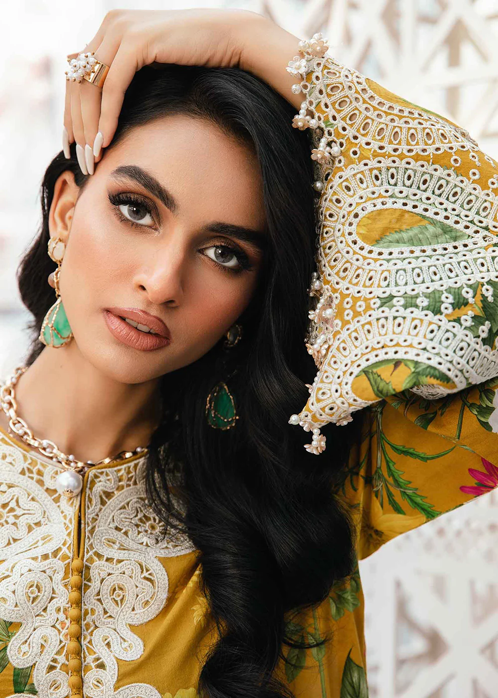 Unstitched M Prints Summer Edit '25 by Maria B | MPT-2604-B - Image 6
