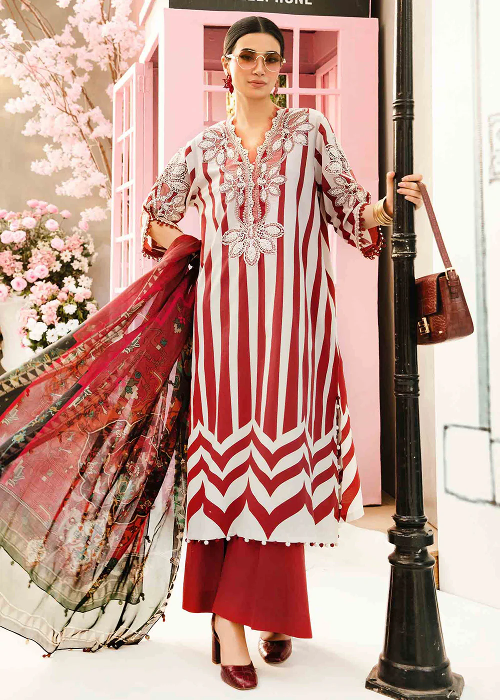 Unstitched M Prints Summer Edit '25 by Maria B | MPT-2609-A