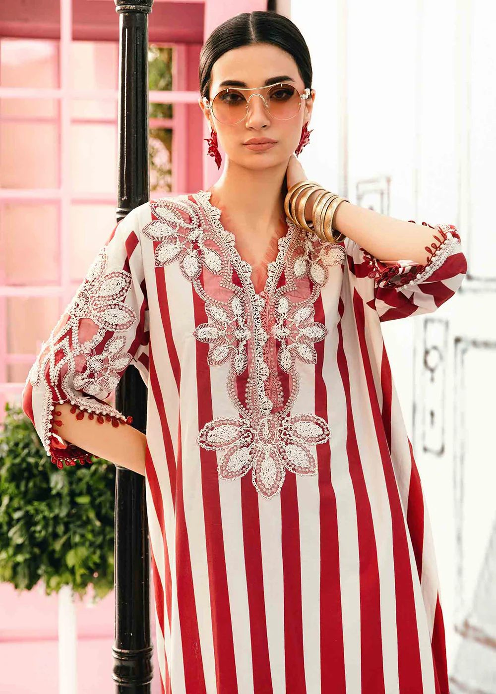 Unstitched M Prints Summer Edit '25 by Maria B | MPT-2609-A - Image 2