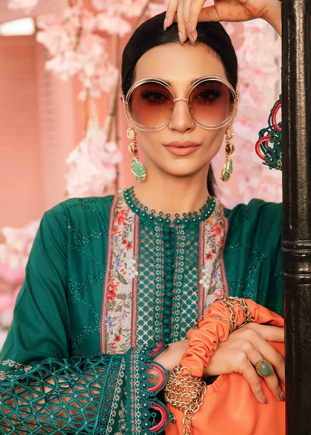 Unstitched M Prints Summer Edit '25 by Maria B | MPT-2610-A - Image 4