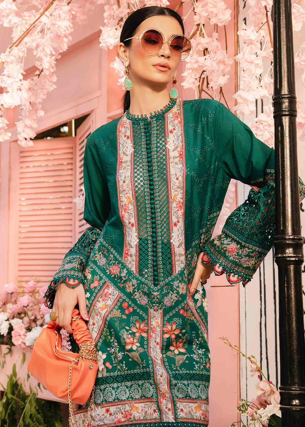 Unstitched M Prints Summer Edit '25 by Maria B | MPT-2610-A - Image 5
