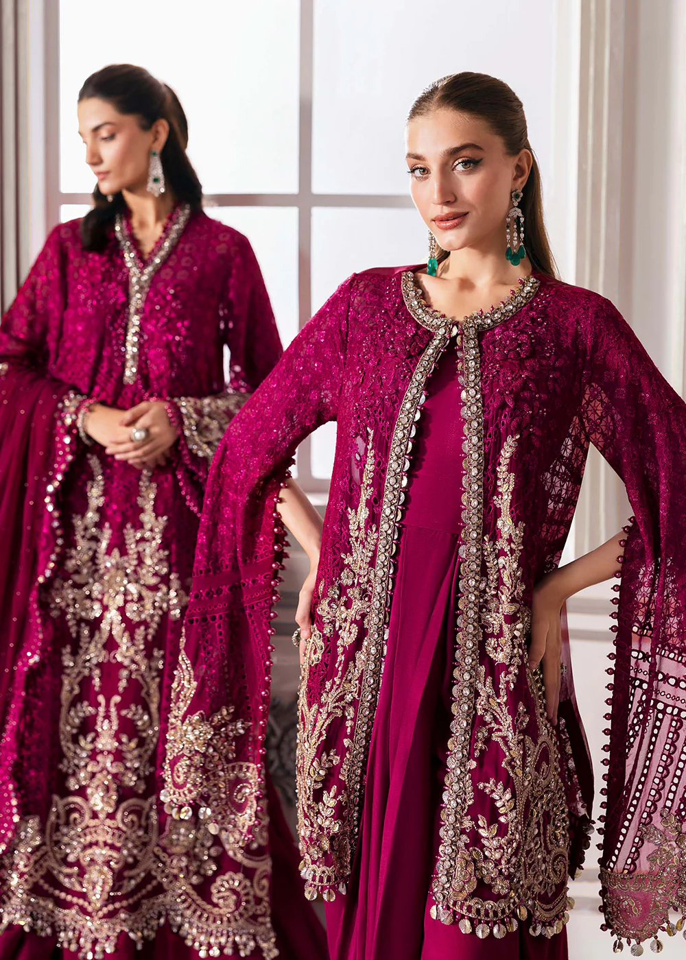 Unstitched Mbroidered Edition '25 by Maria B | BD-3003 - Image 15