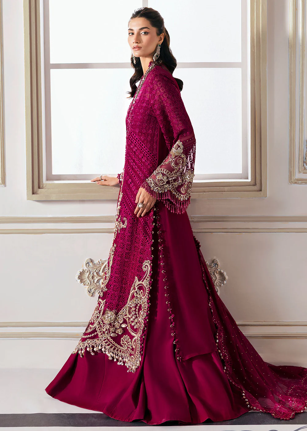 Unstitched Mbroidered Edition '25 by Maria B | BD-3003 - Image 9