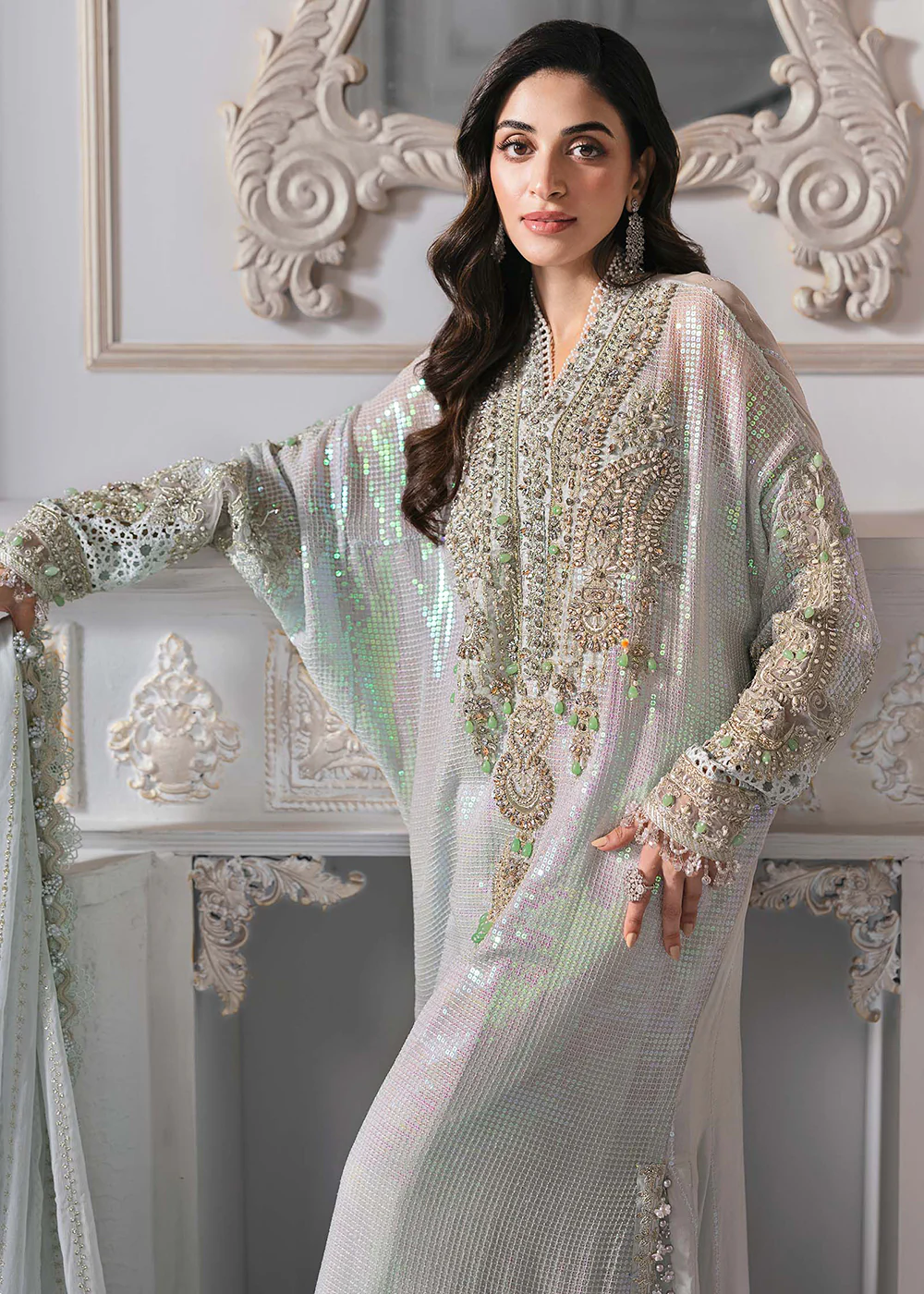 Unstitched Mbroidered Edition '25 by Maria B | BD-3005 - Image 5