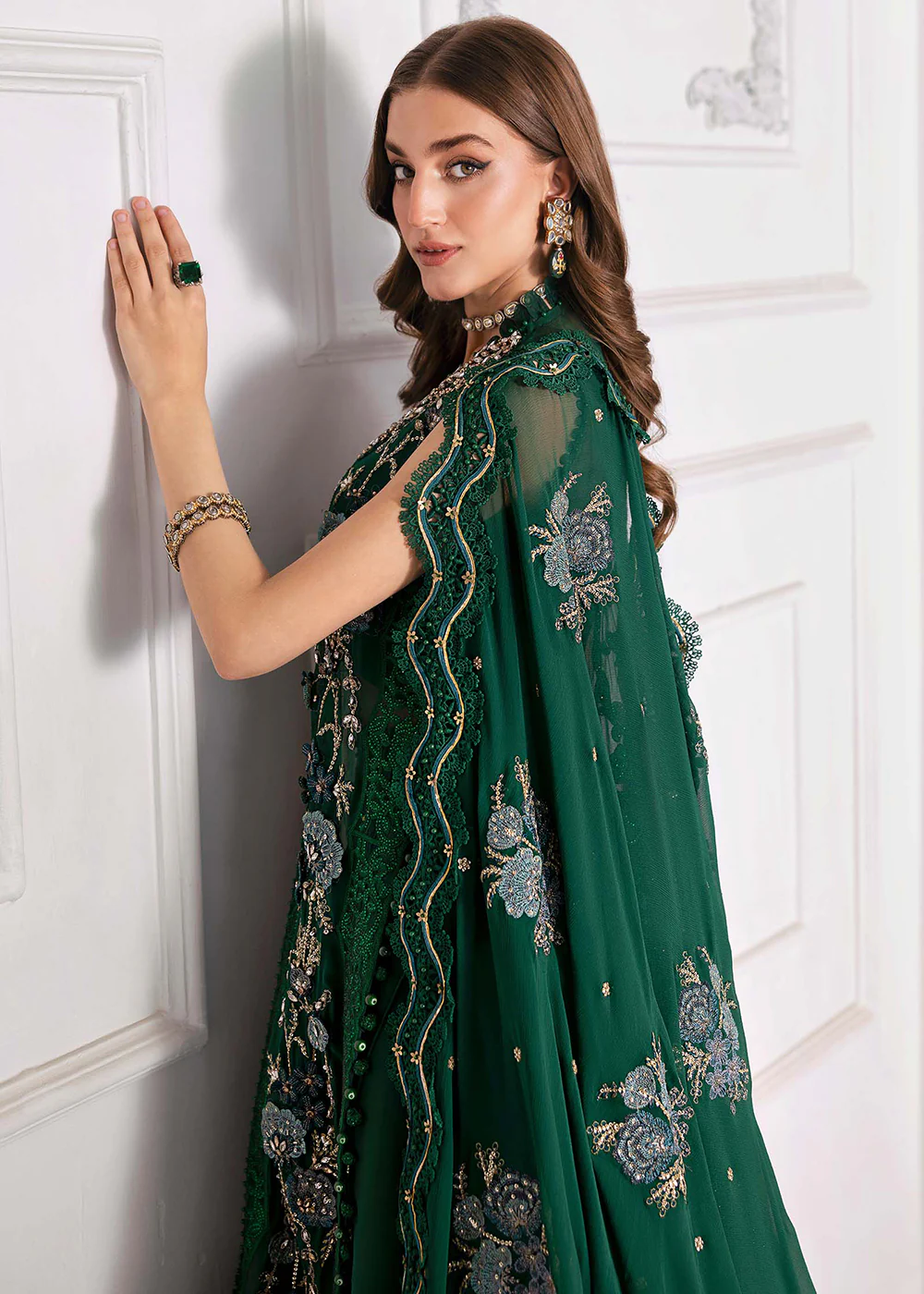 Unstitched Mbroidered Edition '25 by Maria B | BD-3008 - Image 15