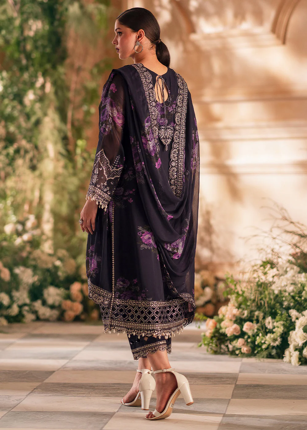 Vasal Luxury Chiffon Collection '24 by Charizma | VSL5-01 - Image 3