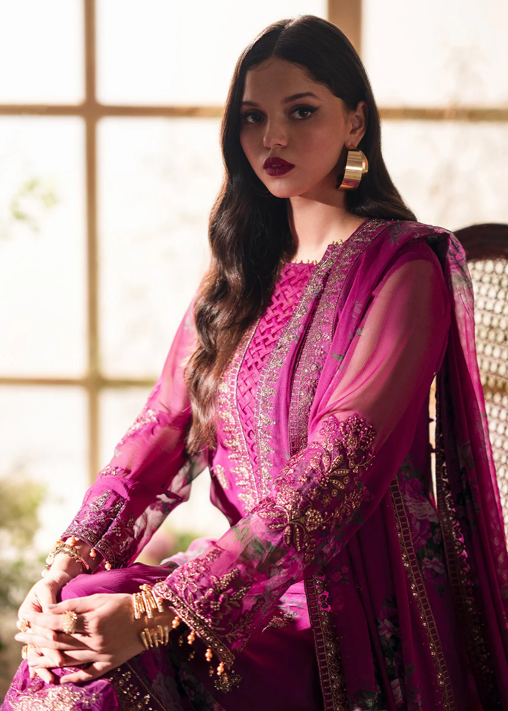 Vasal Luxury Chiffon Collection '24 by Charizma | VSL5-03 - Image 2