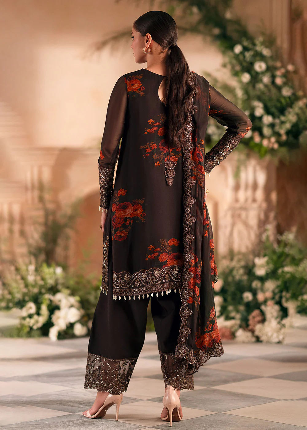 Vasal Luxury Chiffon Collection '24 by Charizma | VSL5-04 - Image 3
