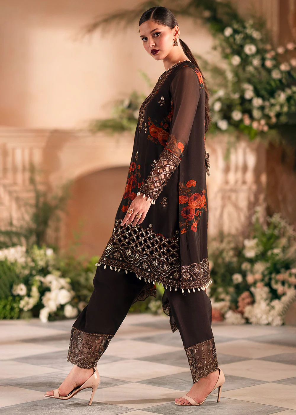 Vasal Luxury Chiffon Collection '24 by Charizma | VSL5-04 - Image 4