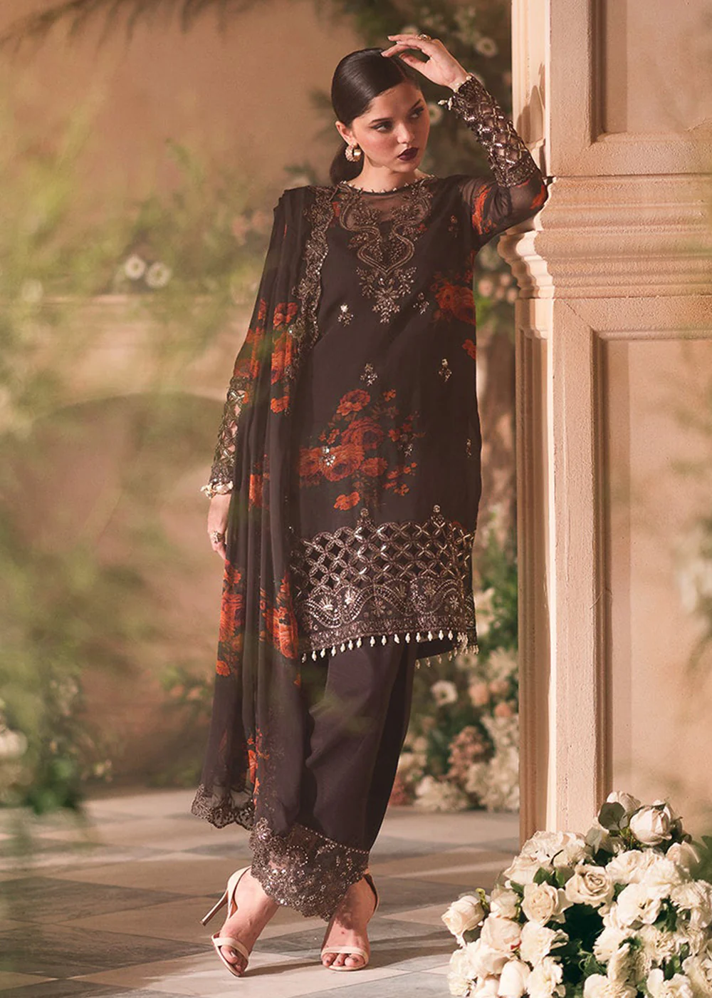 Vasal Luxury Chiffon Collection '24 by Charizma | VSL5-04 - Image 8