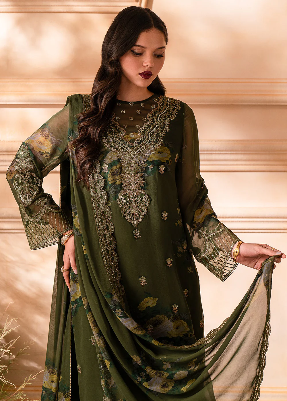 Vasal Luxury Chiffon Collection '24 by Charizma | VSL5-06 - Image 2