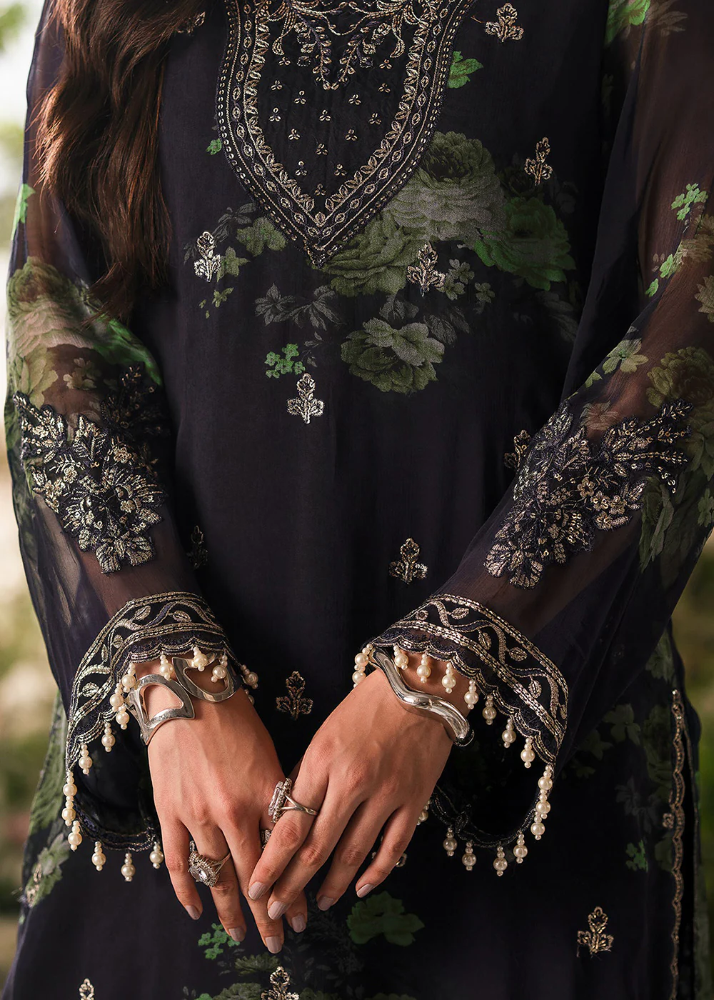 Vasal Luxury Chiffon Collection '24 by Charizma | VSL5-07 - Image 2