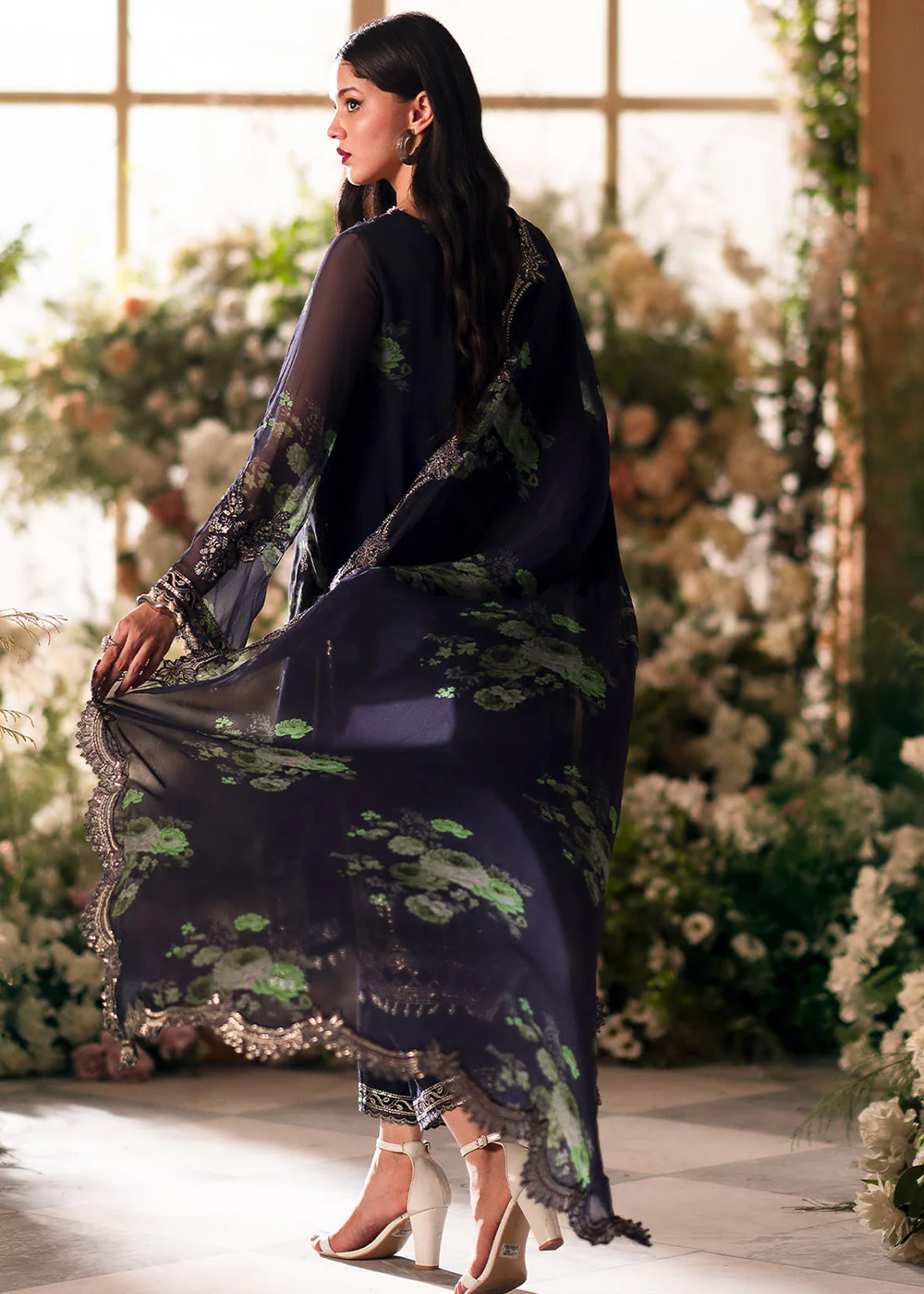 Vasal Luxury Chiffon Collection '24 by Charizma | VSL5-07 - Image 3