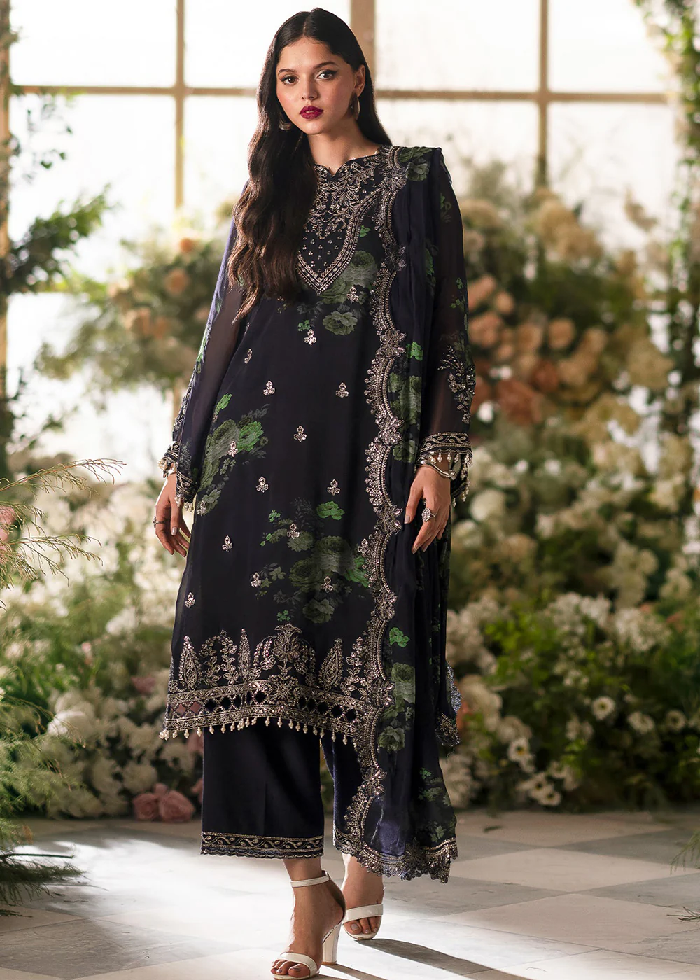 Vasal Luxury Chiffon Collection '24 by Charizma | VSL5-07 - Image 7