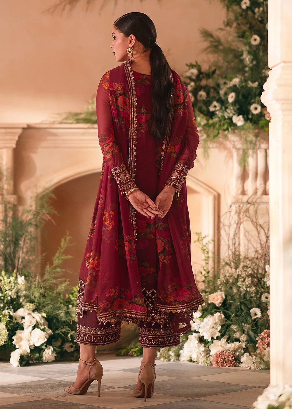 Vasal Luxury Chiffon Collection '24 by Charizma | VSL5-08 - Image 3