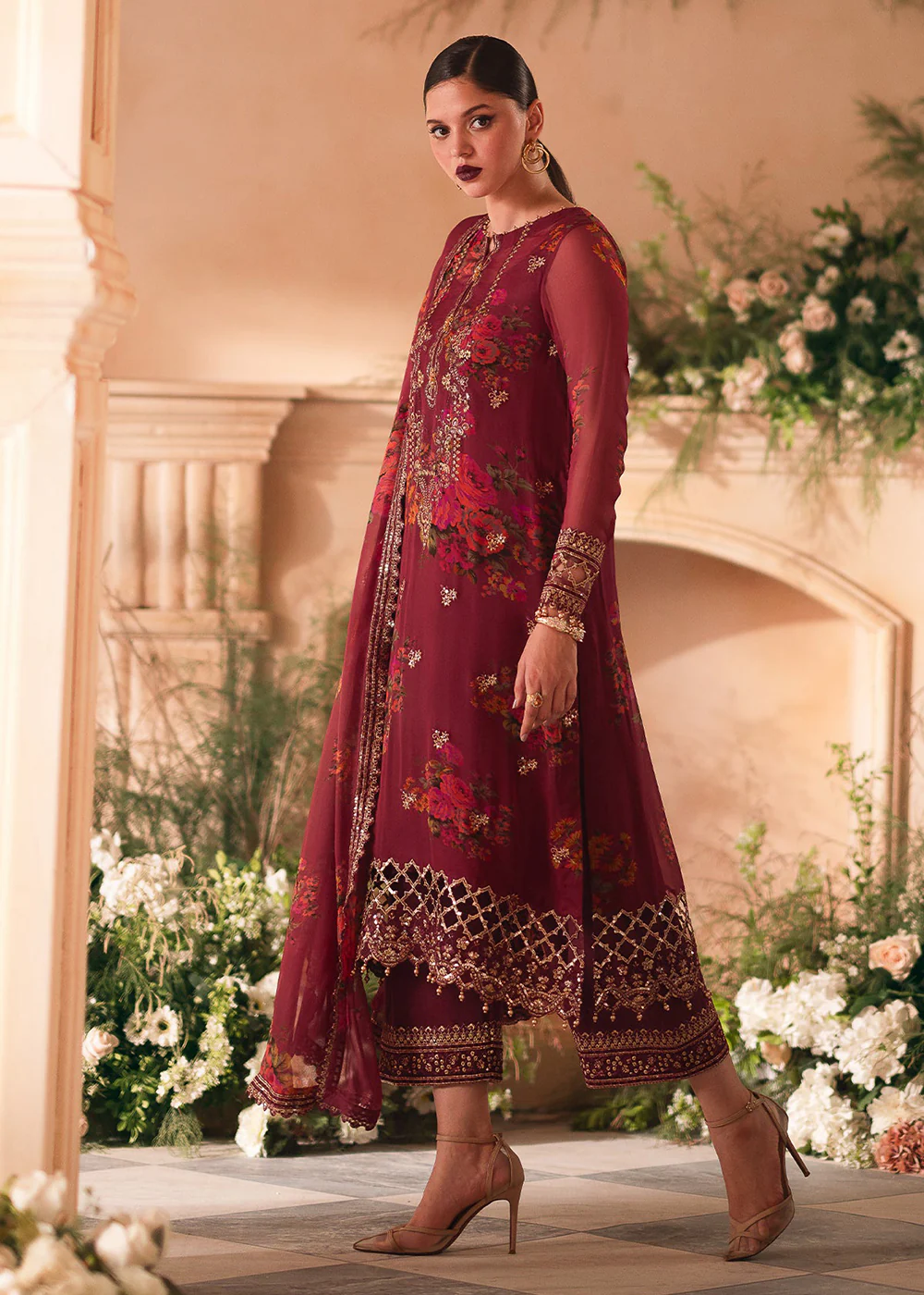 Vasal Luxury Chiffon Collection '24 by Charizma | VSL5-08 - Image 5